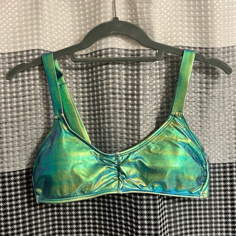 Medium multicolor bikini top from target